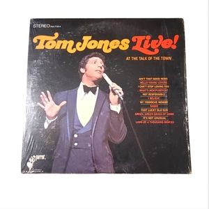 Tom Jones Live vinyl